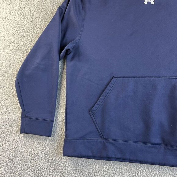 Under‎ Armour Sweater Mens Extra Large Blue Hoodie Sweatshirt Casual Outdoor - Picture 5 of 14